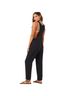 L Space 100% Cotton Black Jumpsuit Size M - photo 2
