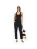 L Space 100% Cotton Black Jumpsuit Size M - photo 1
