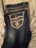 Rock Revival Blue Jeans Size 30 waist - photo 5