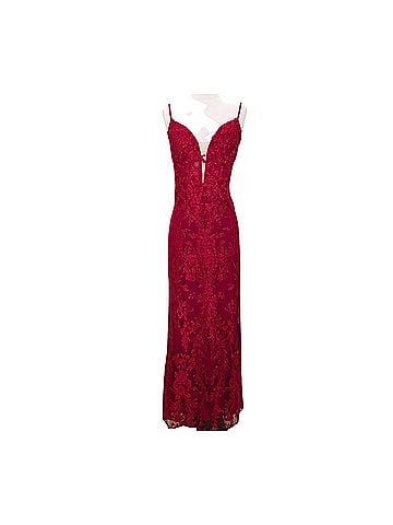 Mac Duggal MacDuggal 20330 Red 12 Cocktail Dress (view 1)