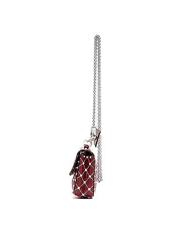 Valentino Rockstud Spike Flap Crossbody Small (view 2)