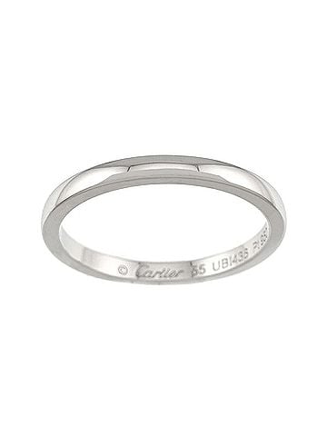 Cartier Cartier 1895 Classic #55 Ring, 2mm wide, Platinum (Pt) (view 1)