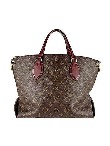 Louis Vuitton Louis Vuitton LOUIS VUITTON Handbag Shoulder Bag Monogram Flower Zipped Tote MM Canvas Brown Bordeaux Women's M44348 z9877 (view 1)