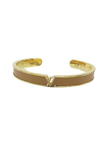 Louis Vuitton Louis Vuitton Bracelet LV Initials M M1741M Bangle (view 1)