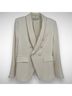 Veronica Beard 72% Acetate 28% Polyester 100% Polyester Solid White Blazer Size 8 - photo 4