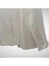 Veronica Beard 72% Acetate 28% Polyester 100% Polyester Solid White Blazer Size 8 - photo 11