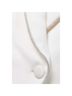 Veronica Beard 72% Acetate 28% Polyester 100% Polyester Solid White Blazer Size 8 - photo 9