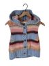 Free People Stripes Blue Pink Sweater Vest Size S - photo 1