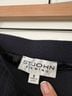 St. John Plaid Black Blue Formal Skirt Size 6 - photo 4
