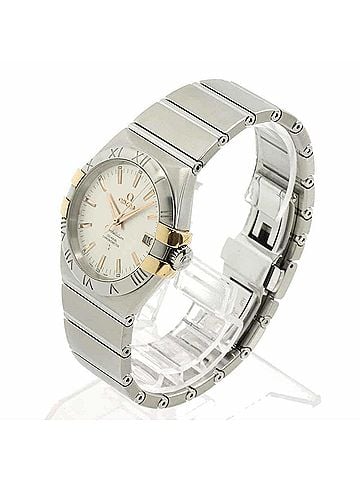 Omega Omega Constellation 123 20 35 02 003 Men's Watch, Date, Silver & Pink Gold, Automatic Movement (view 2)