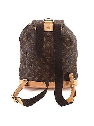 Louis Vuitton Louis Vuitton Montsouris GM Monogram Backpack, Brown, M51135 (view 1)
