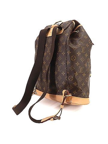Louis Vuitton Louis Vuitton Montsouris GM Monogram Backpack, Brown, M51135 (view 2)