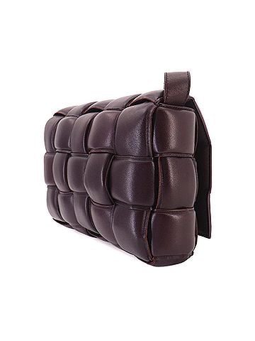 Bottega Veneta Bottega Veneta Intrecciato Padded Cassette Shoulder Handbag Leather Purple 591970 (view 2)