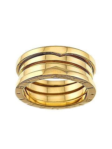Bvlgari Bulgari BVLGARI B-ZERO1 3-band ring #52 18K YG Yellow Gold 750 Ring (view 1)