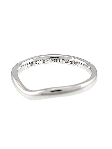 Tiffany & Co. Tiffany & Co. Curved Band Ring (Pt Platinum) (view 2)