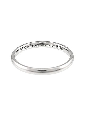 Chanel Chanel John Parisien #58 Ring, Platinum. (view 2)