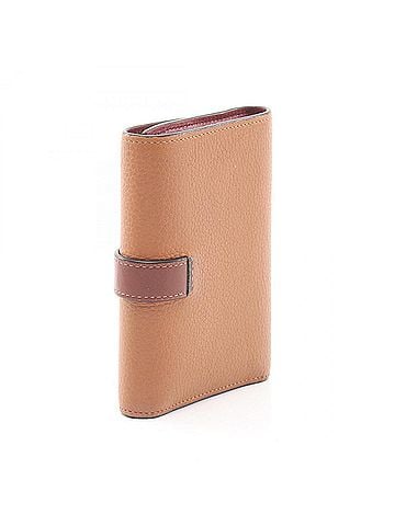 Loewe Loewe Vertical Wallet Small Tri-fold Leather Women's Brown C660S86X01 (view 2)