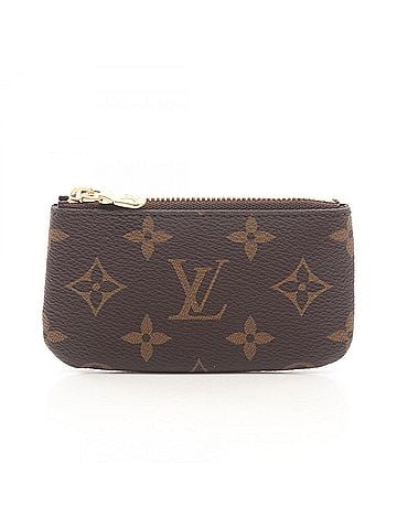 Louis Vuitton Louis Vuitton Pochette Clé Monogram Wallet/Coin Purse - Men's & Women's Brown (M62650) (view 1)
