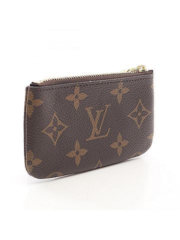 Louis Vuitton Louis Vuitton Pochette Clé Monogram Wallet/Coin Purse - Men's & Women's Brown (M62650) (view 2)