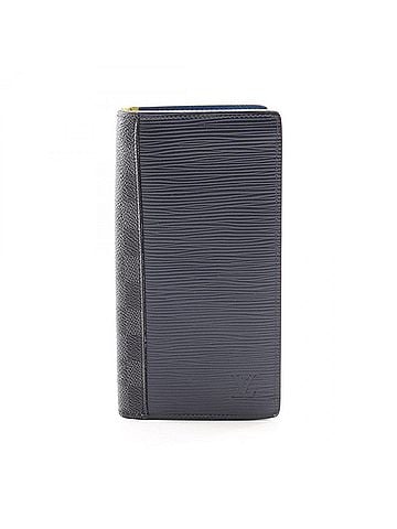 Louis Vuitton Louis Vuitton Portefeuille Brazza Epi Damier Graphite Bi-fold Long Wallet, Leather, Men's, Navy/Black, M67903 (view 1)