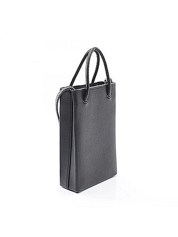 Balenciaga Balenciaga BALENCIAGA Phone Holder Mini 2-Way Tote Bag Handbag Leather Women's Black 528655 (view 2)