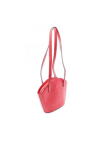 Yves Saint Laurent Yves Saint Laurent YVES SAINT LAURENT Arabesque Pattern Shoulder Bag Handbag Leather Women's Red (view 2)