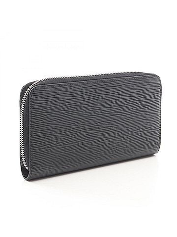 Louis Vuitton Louis Vuitton Zippy Wallet Epi Noir Round Long Leather Men's Black M61857 (view 2)