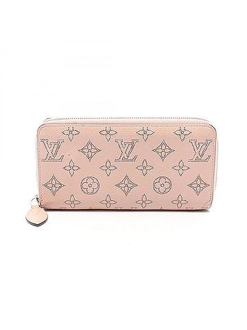 Louis Vuitton Louis Vuitton Zippy Wallet Mahina Magnolia Round Long Leather Women's Pink M61868 (view 1)