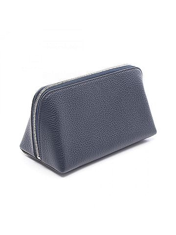 Céline Celine CELINE Handbag Pouch Leather Women's Navy 101533NFL (view 2)