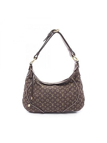 Louis Vuitton Louis Vuitton Manon PM Shoulder Bag/Handbag, Canvas and Leather, Monogram Mini Lin, Women's, Brown, M95621 (view 1)