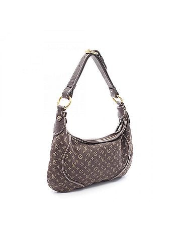 Louis Vuitton Louis Vuitton Manon PM Shoulder Bag/Handbag, Canvas and Leather, Monogram Mini Lin, Women's, Brown, M95621 (view 2)