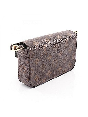 Louis Vuitton Louis Vuitton Multi Pochette Felicie Shoulder Bag/Handbag, Coated Canvas, Monogram, Women's, Brown/Green, M80091 (view 2)