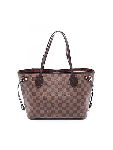 Louis Vuitton Louis Vuitton Neverfull PM Tote Bag Handbag, Coated Canvas and Leather, Damier Pattern, Women's, Brown, N51109 (view 1)