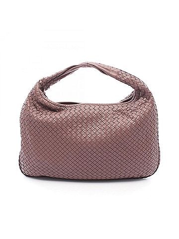 Bottega Veneta Bottega Veneta Intrecciato Shoulder Bag/Handbag, Leather, Women's, Purple (view 1)
