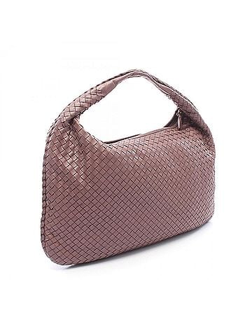 Bottega Veneta Bottega Veneta Intrecciato Shoulder Bag/Handbag, Leather, Women's, Purple (view 2)