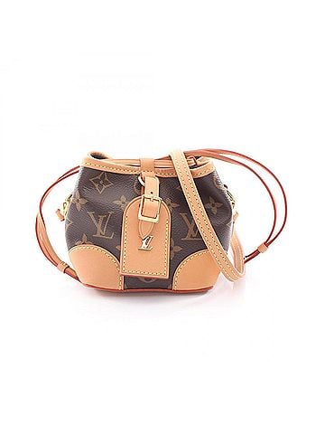 Louis Vuitton Louis Vuitton Noé Purse Monogram Shoulder Bag Handbag Coated Canvas Leather Women's Brown M57099 (view 1)