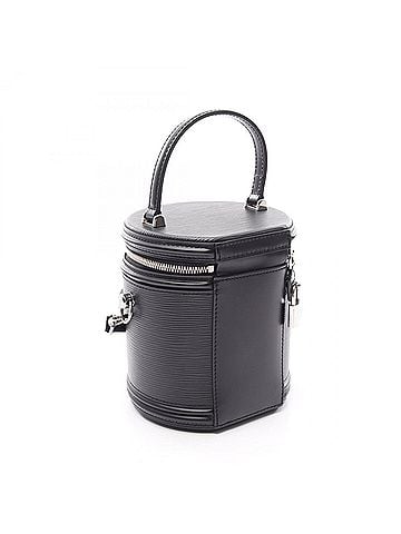 Louis Vuitton Louis Vuitton Cannes 2-Way Handbag, Leather, Epi Women's, Black, M52226 (view 2)