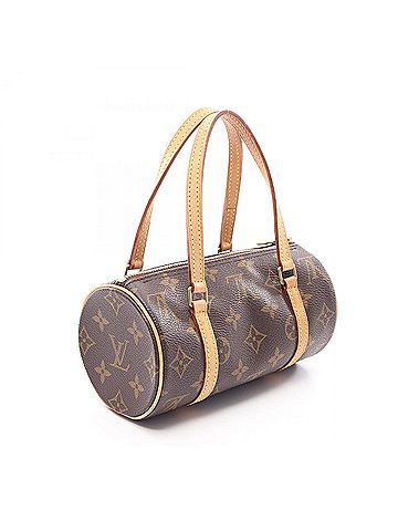 Louis Vuitton Louis Vuitton Mini Papillon Monogram Handbag, Coated Canvas and Leather, Pattern, Women's, Brown, M51389 (view 2)