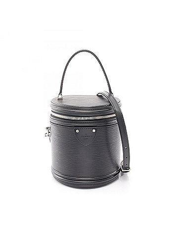Louis Vuitton Louis Vuitton Cannes 2-Way Handbag, Leather, Epi Women's, Black, M52226 (view 1)