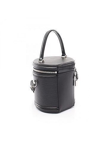 Louis Vuitton Louis Vuitton Cannes 2-Way Handbag, Leather, Epi Women's, Black, M52226 (view 2)