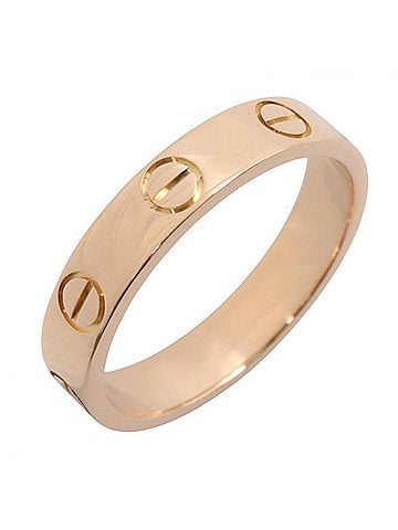 Cartier Cartier Mini Love Ring, 18K Pink Gold (PG), Women's Tone, B4085200 (view 1)