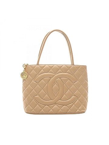 Chanel Chanel Reissue Tote Bag, Handbag, Caviar Leather (Grained Calfskin), Women's, Beige, A01804 (view 1)