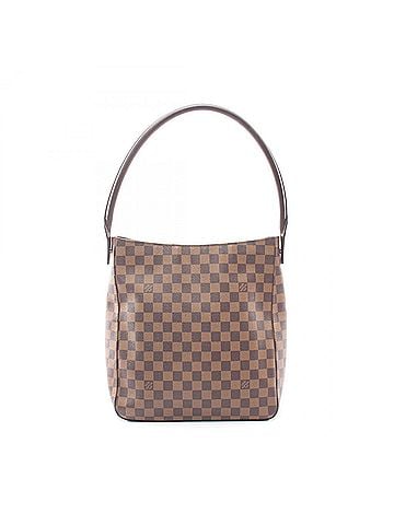 Louis Vuitton Louis Vuitton Looping GM Damier Ebene Special Order Shoulder Bag/Handbag, Coated Canvas and Leather, Women's, Brown, N51144 (view 1)