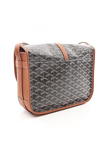 Goyard Goyard Belvedere MM Shoulder Bag/Handbag, Coated Canvas Leather, Women's, Black/Brown, BELVE3MMLTY01CG03P (view 2)