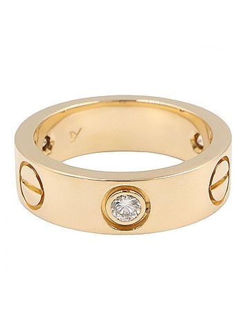 Cartier Cartier Love Ring 3PD - 18K (Yellow Gold) Diamond for Women Gold Tone, Clear Tone B4032400 (view 2)