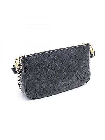 Louis Vuitton Louis Vuitton Multi Pochette Accessoires Shoulder Bag/Handbag, Leather, Monogram Empreinte, Women's, Black, M80399 (view 2)