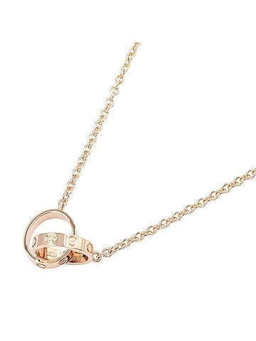 Cartier Cartier Baby Love Necklace, 18K Pink Gold (PG), Women's, Tone, Item Number 212300 (view 1)