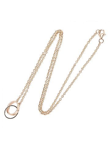 Cartier Cartier Baby Love Necklace, 18K Pink Gold (PG), Women's, Tone, Item Number 212300 (view 2)