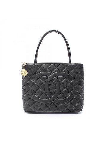 Chanel Chanel Reissue Tote Bag, Handbag, Caviar Leather (Grained Calfskin), Women's, Black, A01804 (view 1)
