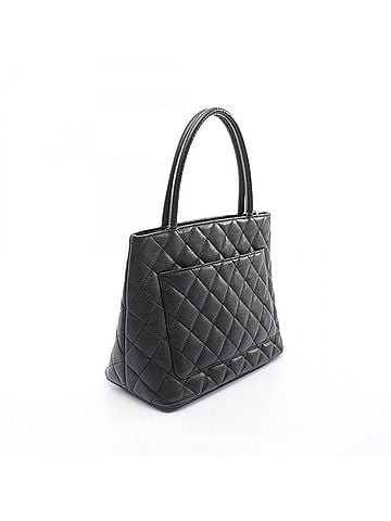 Chanel Chanel Reissue Tote Bag, Handbag, Caviar Leather (Grained Calfskin), Women's, Black, A01804 (view 2)